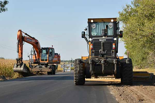 триває ремонт дороги Гадяч – Миргород