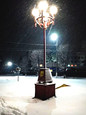 Нічний ліхтар зимової Гребінки