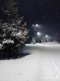 Зимовий вечір в Гребінці