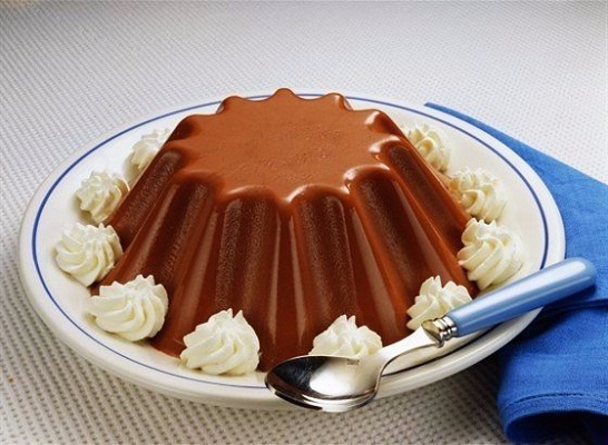 шоколадный десерт