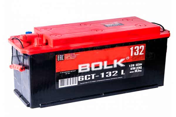 Аккумулятор автомобильный BOLK 132 (140) 12В 132Ач 870А