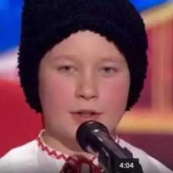 Хлопчик із Полтавщини підкорив суддів і глядачів проекту «Україна має талант»