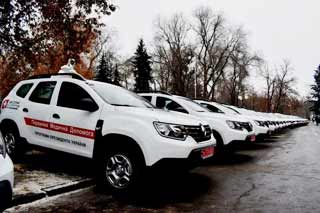 Полтавщина отримала 25 автомобілів для сільських амбулаторій