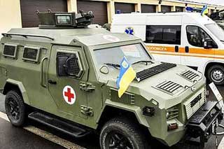 Кременчуцькі броньовані КрАзи будуть евакуювати поранених з поля бою