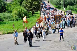 Всеукраїнська Хресна хода, Кременчуцька єпархія. Гребінка