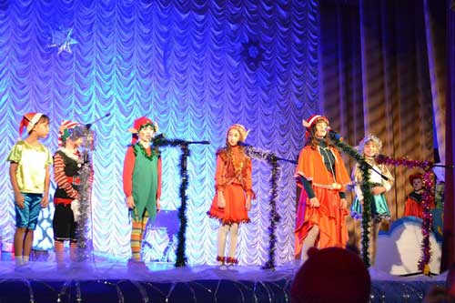 Театралізована новорічна феєрія "Колба щастя"