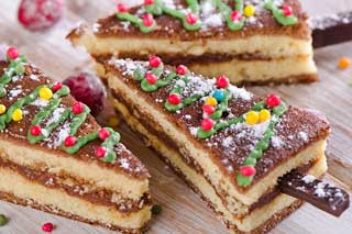 Торт "Еловый лес" 