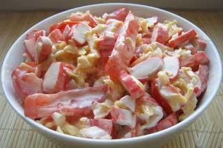 Салат "Красное море"