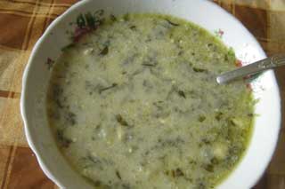Борщ зеленый