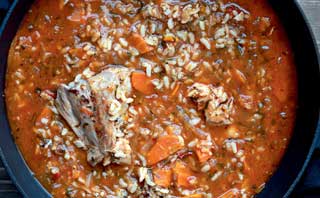 Харчо из цесарки