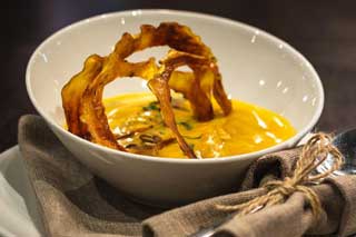 Суп-пюре из тыквы