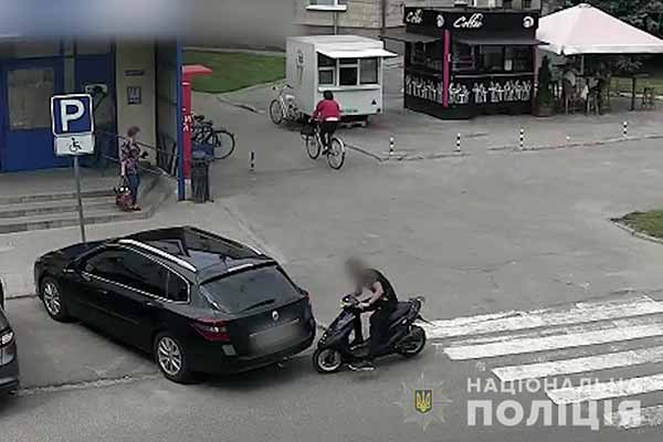 На Полтавщині нетверезий 16-річний водій скутера скоїв ДТП