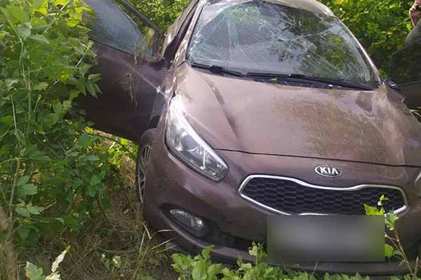 З'їхав у кювет та зіткнувся з відбійником: на Полтавщині у ДТП постраждала пасажирка легковика