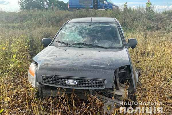 На Полтавщині п'яний водій з'їхав у кювет: є травмовані