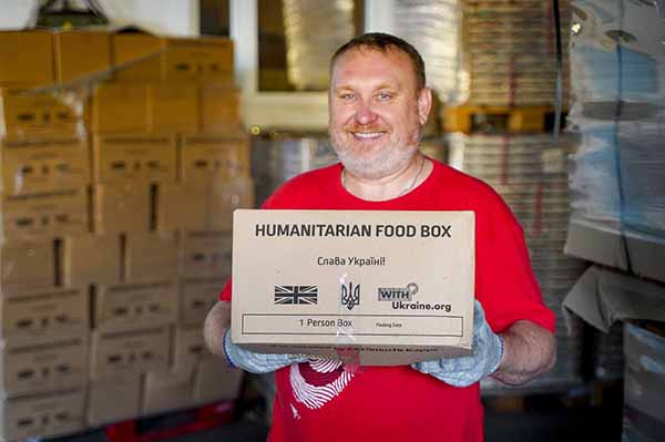 До Полтавщини надійшла партія гуманітарної допомоги від Великої Британії