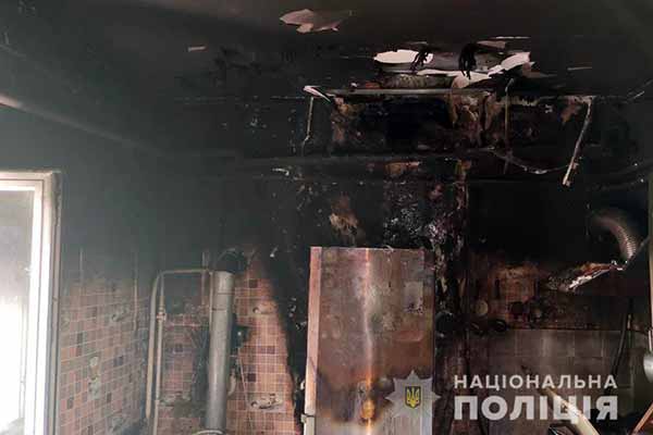 На Полтавщині через пожежу в приватному будинку загинув 9-річний хлопчик