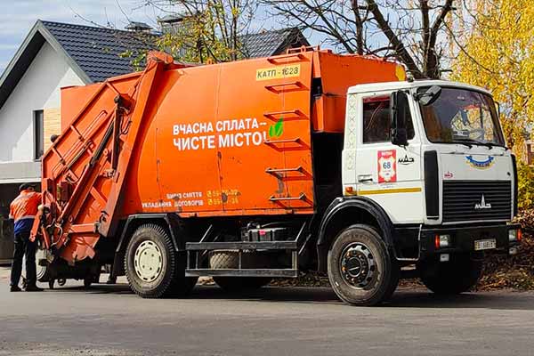  вивезення сміття в Пирятині