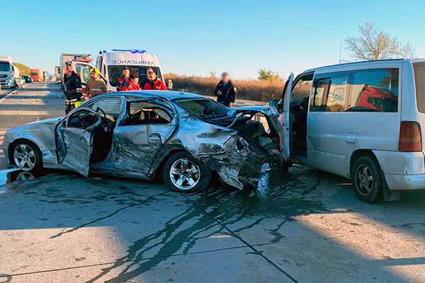 На Полтавщині сталася ДТП за участю чотирьох авто