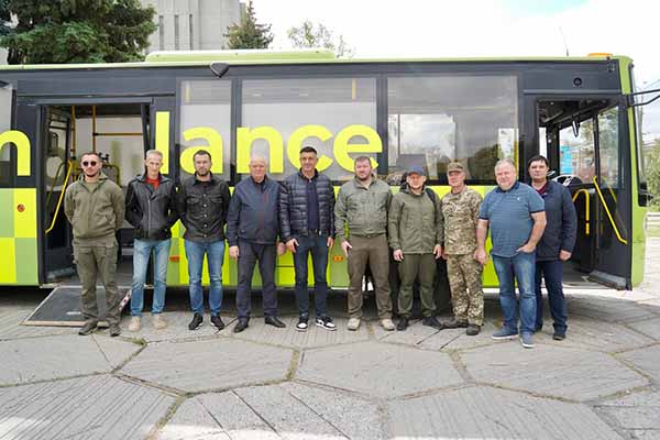 На Полтавщині створили унікальний автобус для перевезення поранених військових