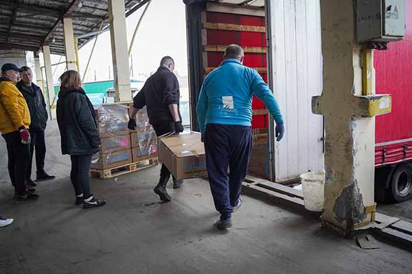 45 громад Полтавщини отримали гуманітарну допомогу для підтримки ВПО
