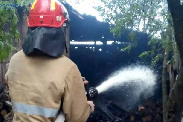 Пожежа на Гребінківщині