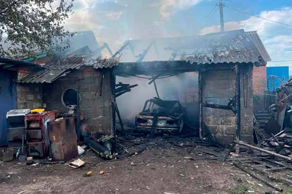 Пожежа в домогосподарстві на Полтавщині