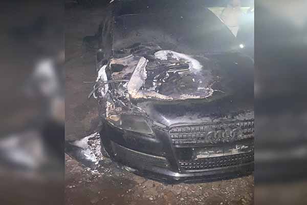 На Полтавщині вночі підпалили автомобіль 25-річної кременчужанки