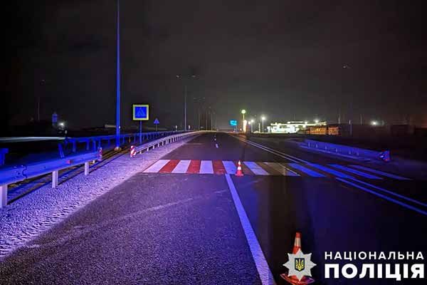 Під Полтавою на пішохідному переході травмовано 37-го чоловіка