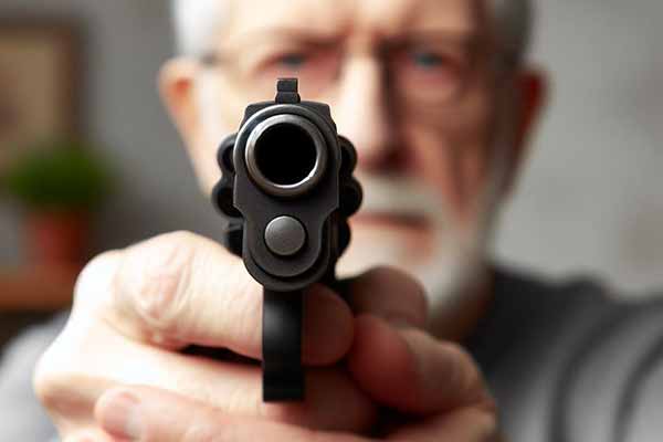 Гребінківський районний суд виніс вирок пенсіонеру, який з необережності застрелив із сигнального пістолета знайомого