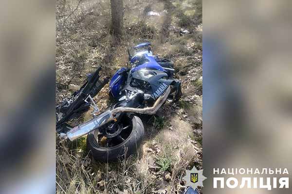 У ДТП на Полтавщині загинув мотоцикліст