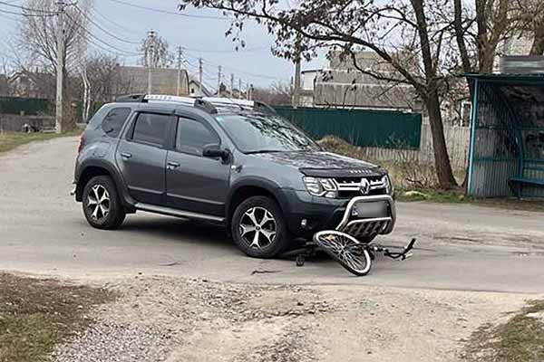 ДТП, в якій травмована велосипедистка