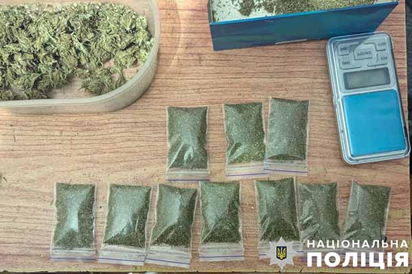 Поліція вилучила пістолет та наркотики у мешканця Полтавщини