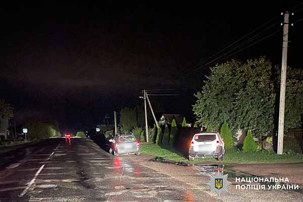На Полтавщині сталася масштабна ДТП за участю чотирьох автомобілів