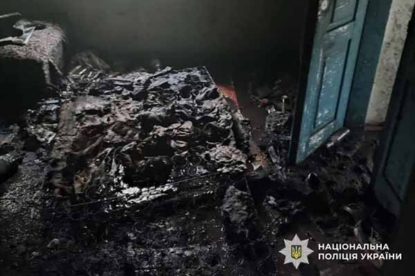 На місці пожежі у Лубенському районі виявлено тіло чоловіка