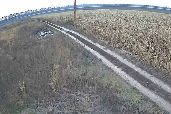 камера відеоспостереження на місцях утворення стихійних сміттєзвалищ