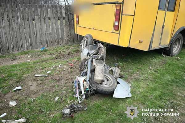 ДТП, унаслідок якої ушкодження отримав неповнолітній