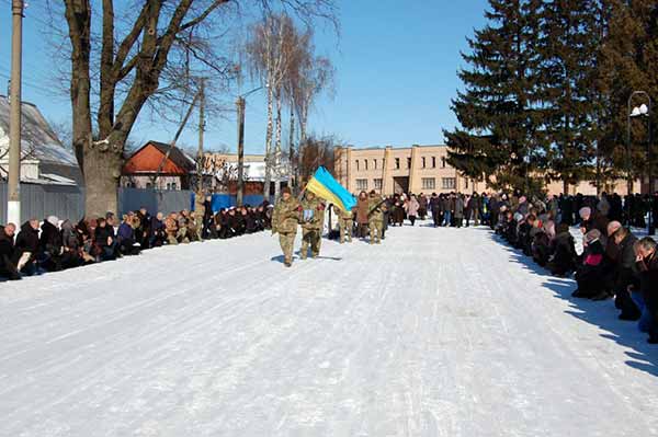 У Гребінці попрощались з Захисником України Володимиром Сдобновим