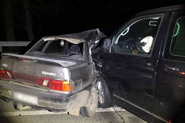 На Полтавщині зіткнулися автівки: один із водіїв — у лікарні 