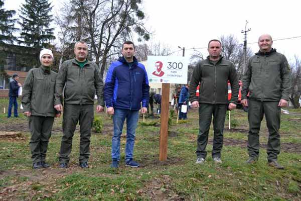 На Полтавщині висадили парк на честь Григорія Сковороди