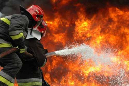 У Лубнах горів балкон у багатоповерхівці 