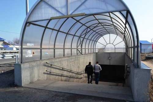 У Пирятині «підземка» в районі АС-1 освітлена