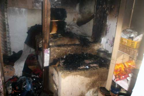 На Гребінківщині пожежники врятували будинок від повного знищення полум’ям