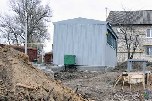 У Гребінці будують енергоекономну котельню