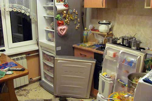 На Полтавщині з квартири поцупили крупно габаритну побутову техніку і здали на металобрухт