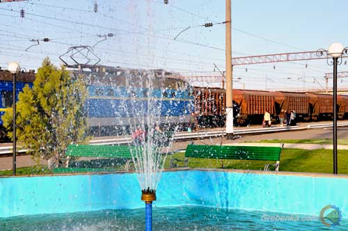 фонтан в Гребінці