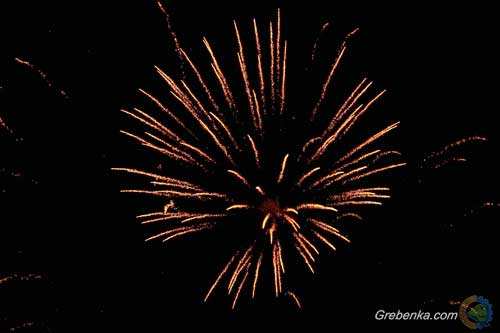 УСБУ у Полтавській області проводить слідство та розшукує осіб, які на свято 9 травня провели салют у Лубнах