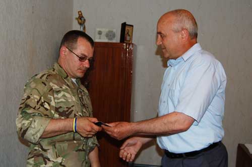 Голова Гребінківської райдержадміністрації зустрівся з учасниками АТО