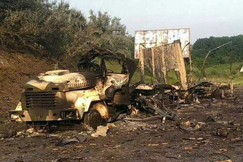 На Полтавщині у вантажному автомобілі здетонували боєприпаси