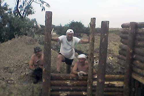 Сільські голови Гребінківщини зводили фортифікаційні споруди на Донеччині