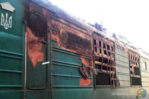 На Полтавщині електровози горять щодня, наче смолоскипи